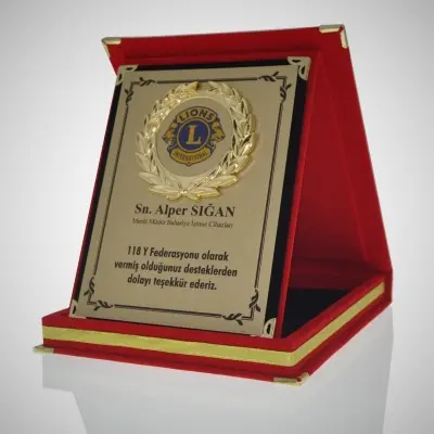 Logo Baskılı Albüm Plaket