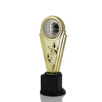 Metal Basketbol Figürlü Ödül Kupası