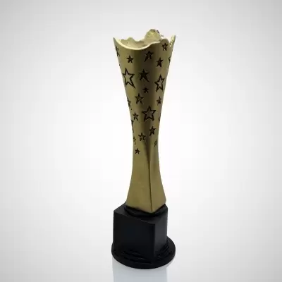Yıldız Desenli Ödül Kupası