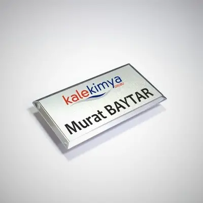 Küçük Metal Yaka Kartı