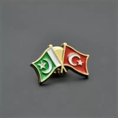 Türkiye Pakistan Bayrak Rozeti
