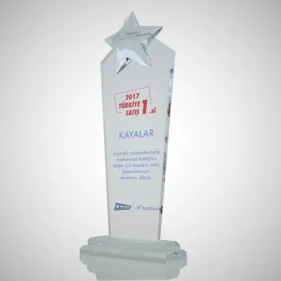 Kristal Yıldızlı Plaket