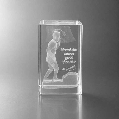 3d Kristal Küp Kocatepe