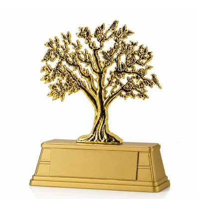 Metal Hayat Ağacı Plaket