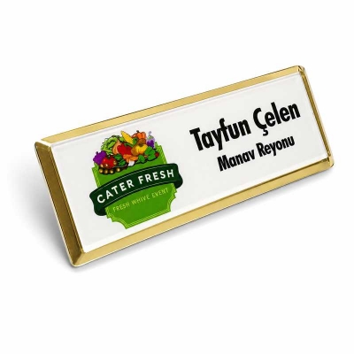 Metal Akrilik Yaka Kartı Örnekleri