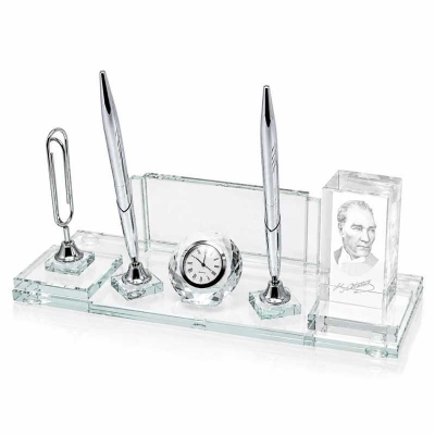 3d Atatürk Kristal Masa İsimliği