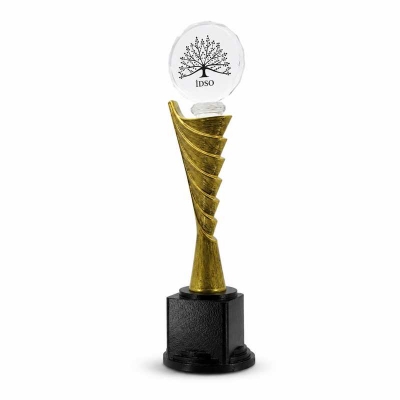 Basamak Desenli Vip Kristal Plaket