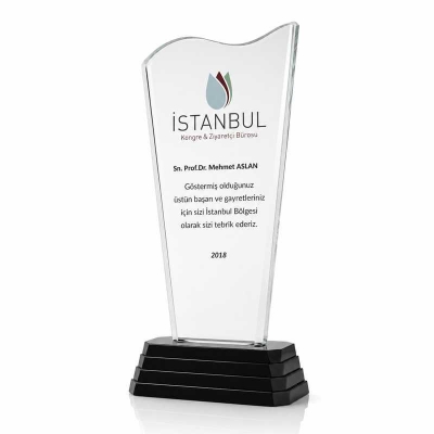 Büyük Vip Kristal Plaket