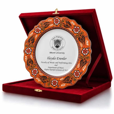 Çini Tabak Plaket 