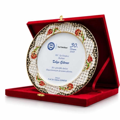 Çini Tabak Plaket Satın Al