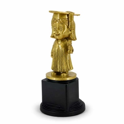 Çocuk Kız Öğrenci Mezuniyet Ödülü Plaket Hediyelik