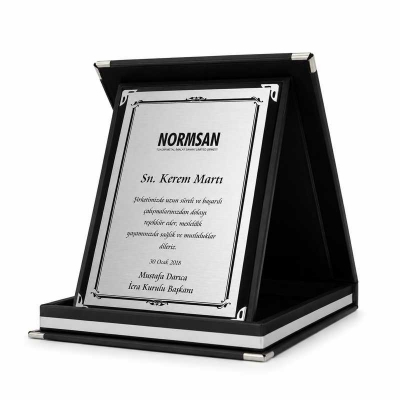 12x16 Deri Kutulu Albüm Plaket