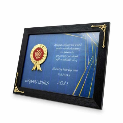 Çerçeve Plaket Örnekleri