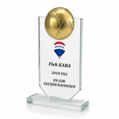 Dünyalı Kristal Plaket 