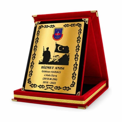 12x16 En Uygun Askeri Plaket