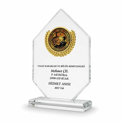 Fasetli Kristal Plaket Çeşitleri