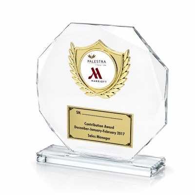 Fasetli Sekizgen Plaket