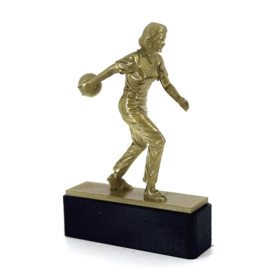 Kadın Bowling Figürü