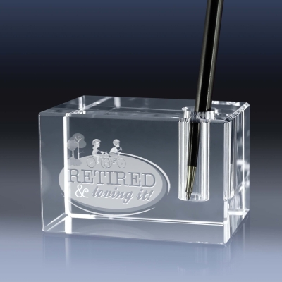 Kalemlik Kristal Küp İsimlik Satşı