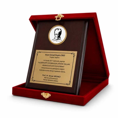 Kişiye Özel Plaket Örnekleri