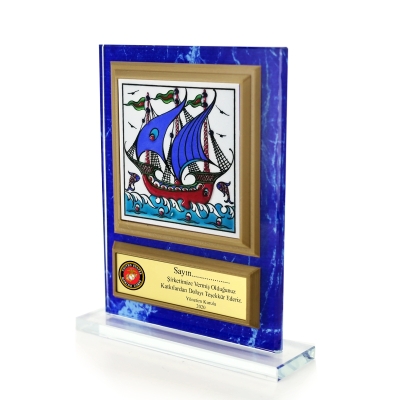 Kristal Çinili Plaket