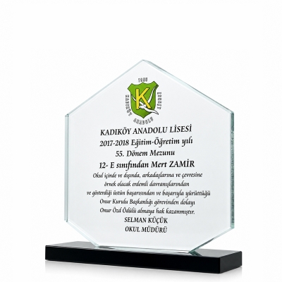 Kristal Plaket 