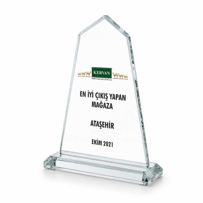 Kristal Plaket Çeşitleri İstanbul
