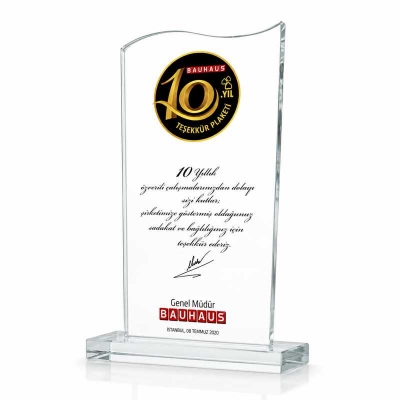 Kristal Plaket Satışı ve Üretimi