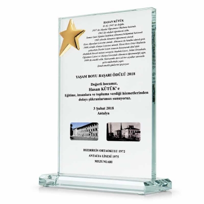 Küçük Yıldızlı Plaket