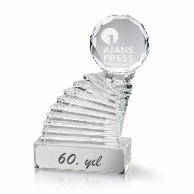 Merdiven VIP Kristal Plaket