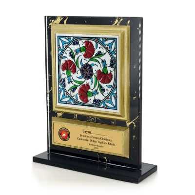 Kristal Çinili Plaket Yapımı