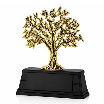 Metal Ağaç Plaket 