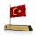 Metal Türk Bayrağı