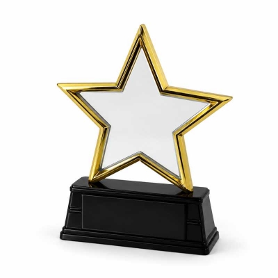 Metal Yıldız Plaket