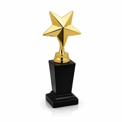 Metal Yıldızlı Plaket