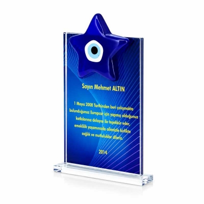 Nazar Yıldız Plaket Hediye