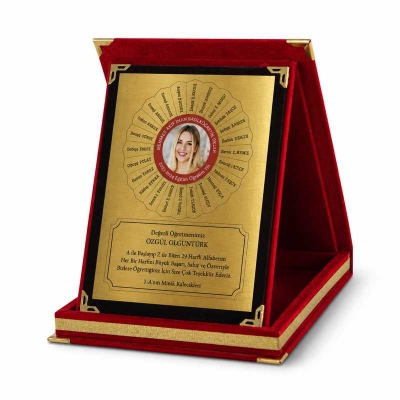 Öğretmen Plaket Albüm 15cmx20cm