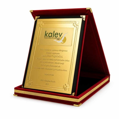 Albüm Pirinç Plaket 