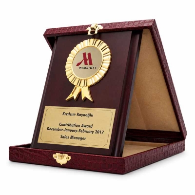 Plaket Deri Kutulu Modelleri