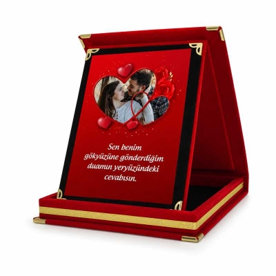 Kişiye Özel Resimli Plaket