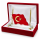 Kristal Türk Bayraklı Masa İsimliği