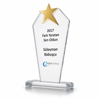 Uygun Yıldızlı  Plaket Satışı