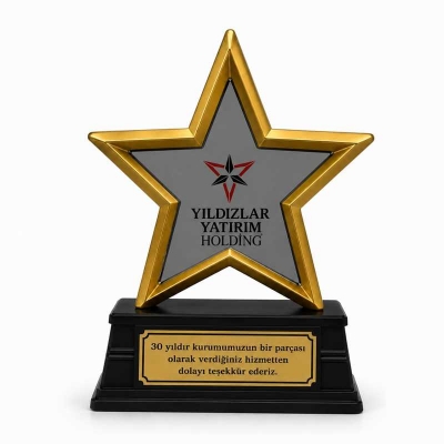 Yıldız Plaket (Füme)