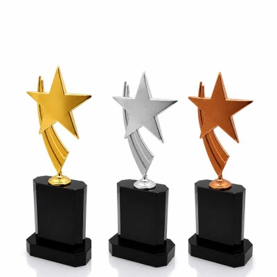 Özel Metal Yıldızlı Plaket
