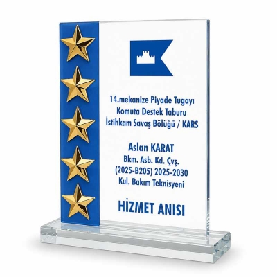 Askeri Plaket Örnekleri