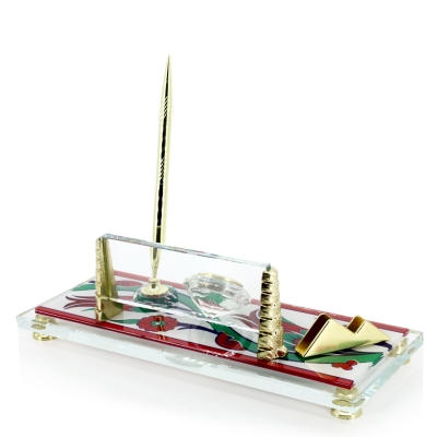 Çini Desenli Masa İsimliği Örnekleri