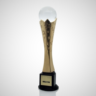 Dünyalı Yıldız Desenli Ödül Kupa