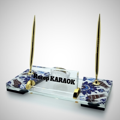 Kişiye Özel Kristal Masa İsimliği Örnekleri