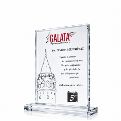 Uygun Kristal Plaket